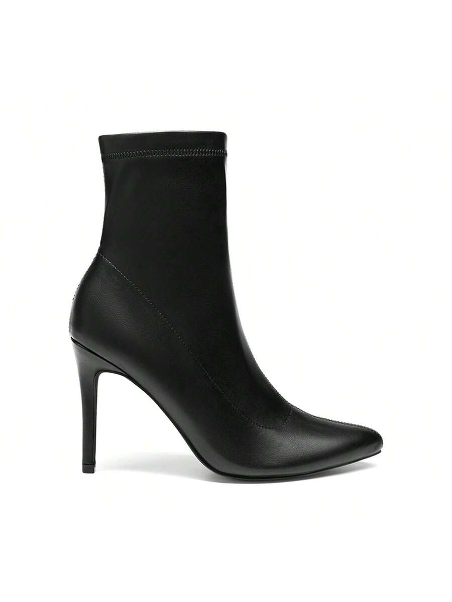 DREAM PAIRS Elegant Women's Pointed-Toe Stiletto Ankle Boots