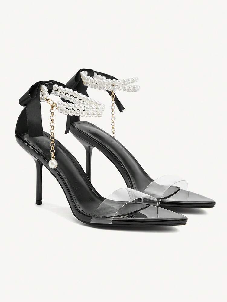 CUCCOO CHICEST Women's Pointed Toe High Heel Sandals