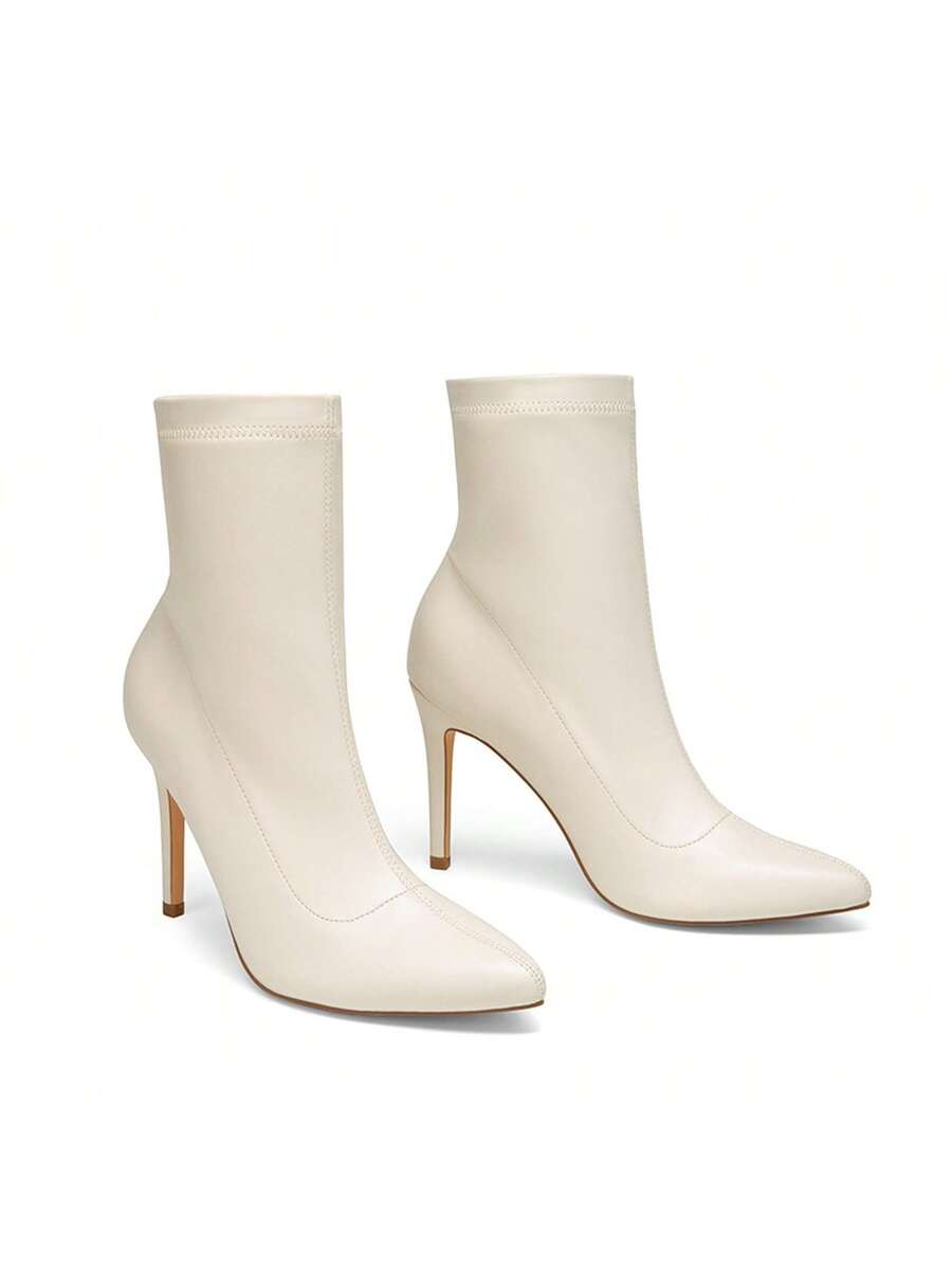 DREAM PAIRS Elegant Women's Pointed-Toe Stiletto Ankle Boots