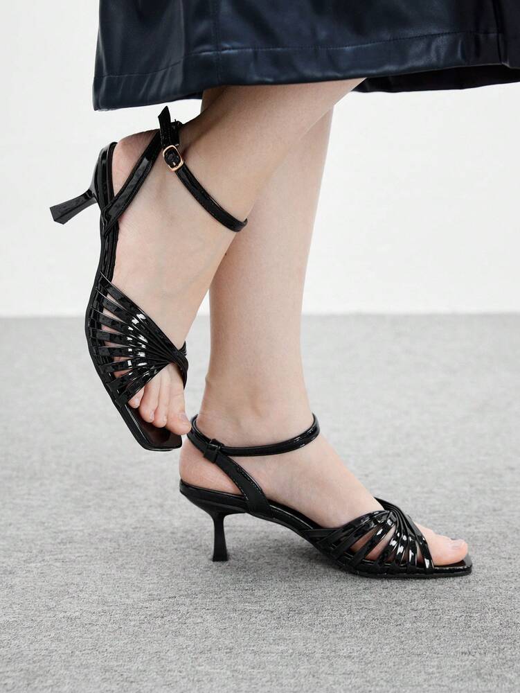 CUCCOO BIZCHIC Women Commuting Fashion High Heel Sandals, Minimalist Stylish Casual For Daily Wear