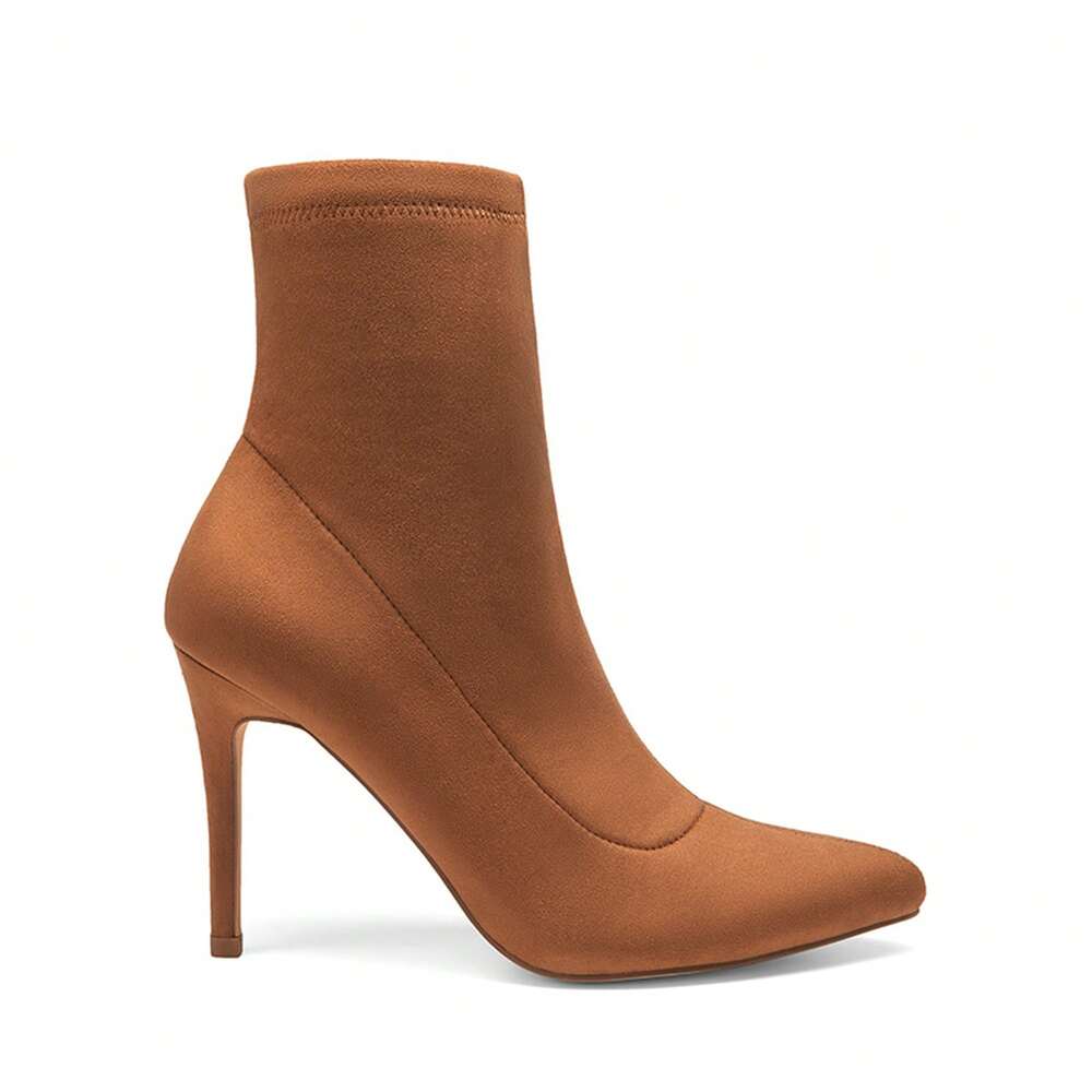 DREAM PAIRS Elegant Women's Pointed-Toe Stiletto Ankle Boots