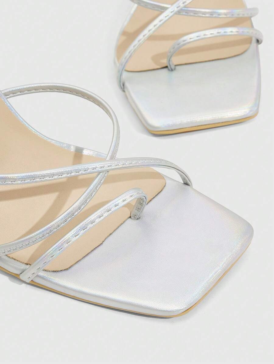 CUCCOO SZL CUCCOO Women Fashion Elegant Lace-Up High Heel Sandals