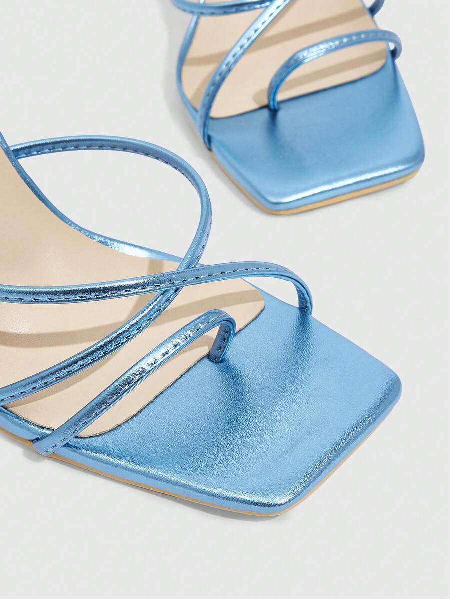 CUCCOO SZL CUCCOO Women Fashion Elegant Lace-Up High Heel Sandals