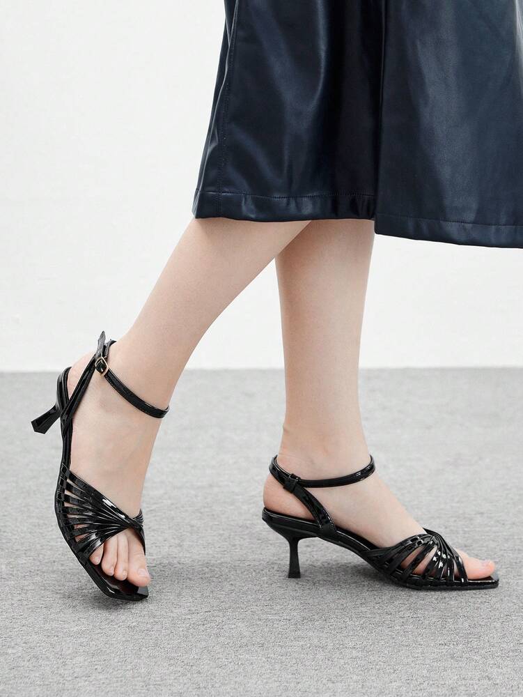 CUCCOO BIZCHIC Women Commuting Fashion High Heel Sandals, Minimalist Stylish Casual For Daily Wear