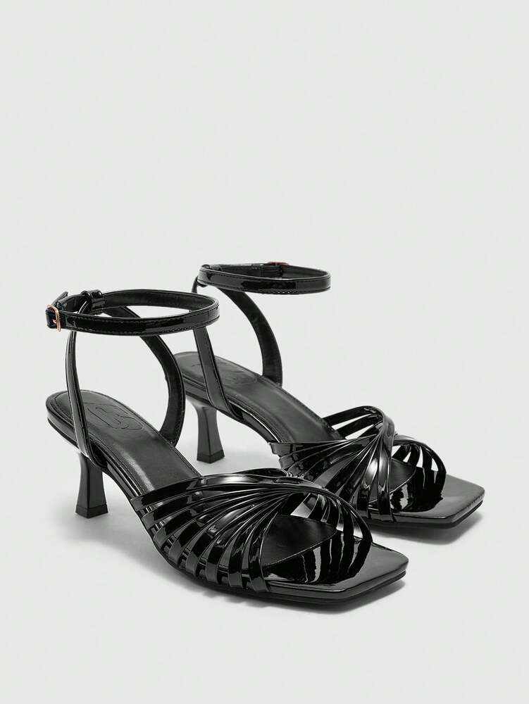 CUCCOO BIZCHIC Women Commuting Fashion High Heel Sandals, Minimalist Stylish Casual For Daily Wear