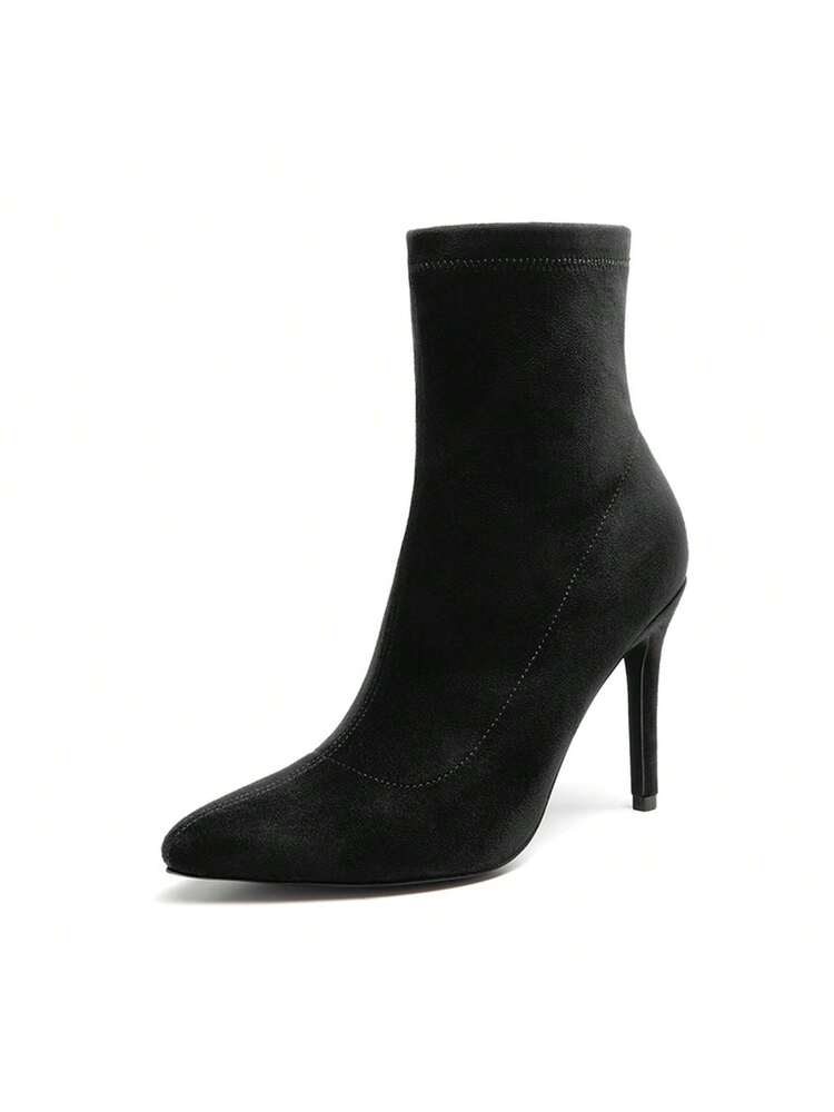 DREAM PAIRS Elegant Women's Pointed-Toe Stiletto Ankle Boots