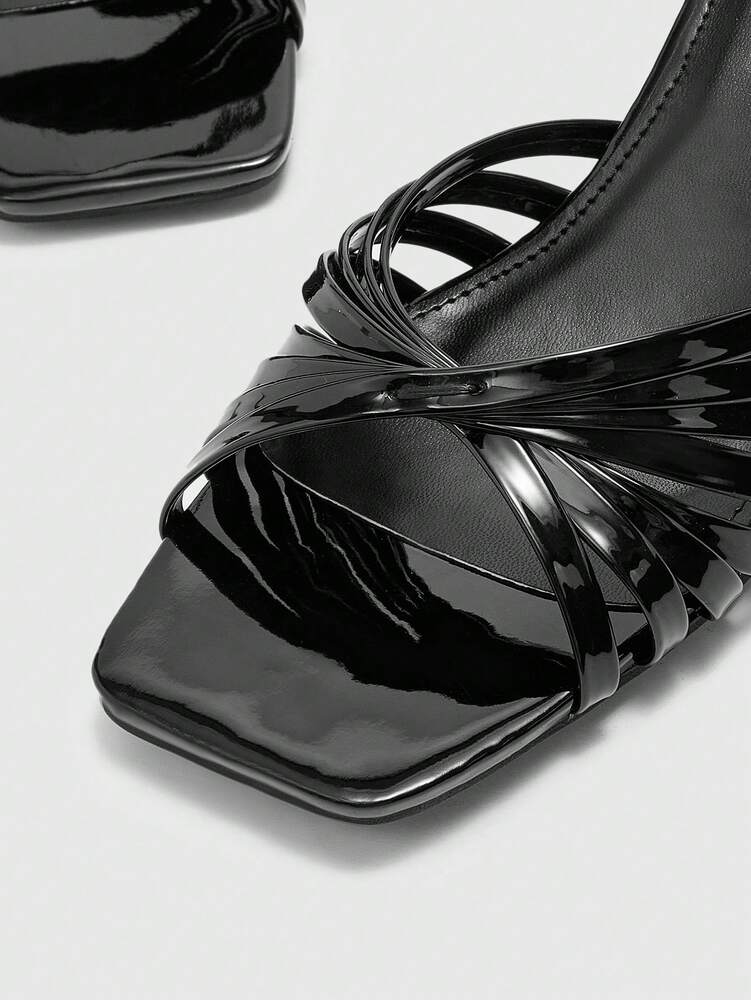CUCCOO BIZCHIC Women Commuting Fashion High Heel Sandals, Minimalist Stylish Casual For Daily Wear