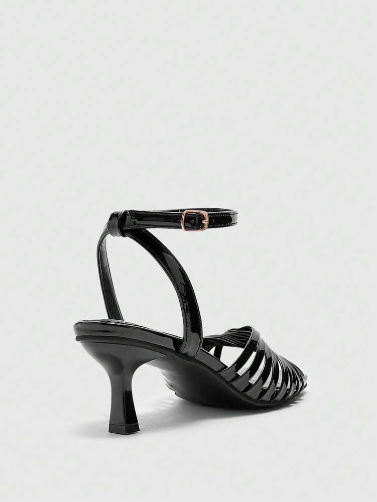 CUCCOO BIZCHIC Women Commuting Fashion High Heel Sandals, Minimalist Stylish Casual For Daily Wear