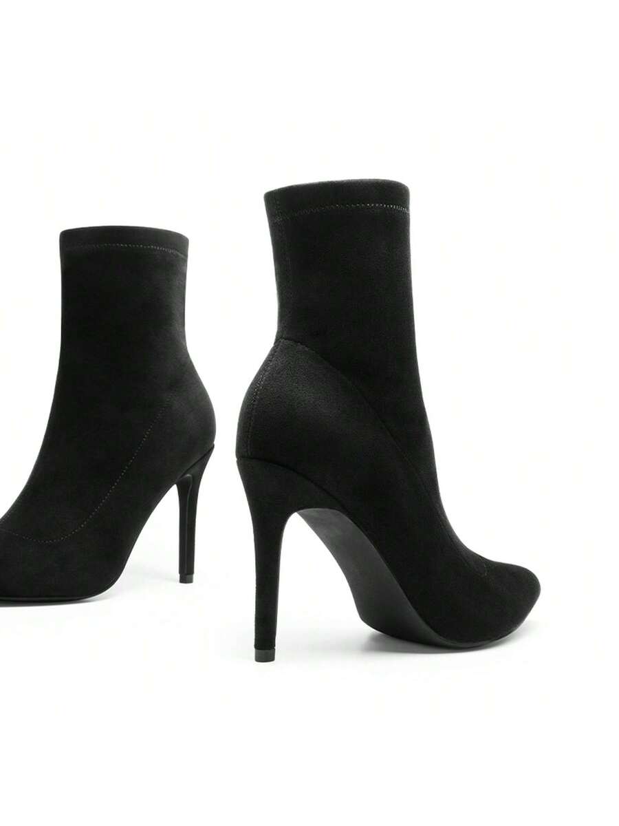 DREAM PAIRS Elegant Women's Pointed-Toe Stiletto Ankle Boots