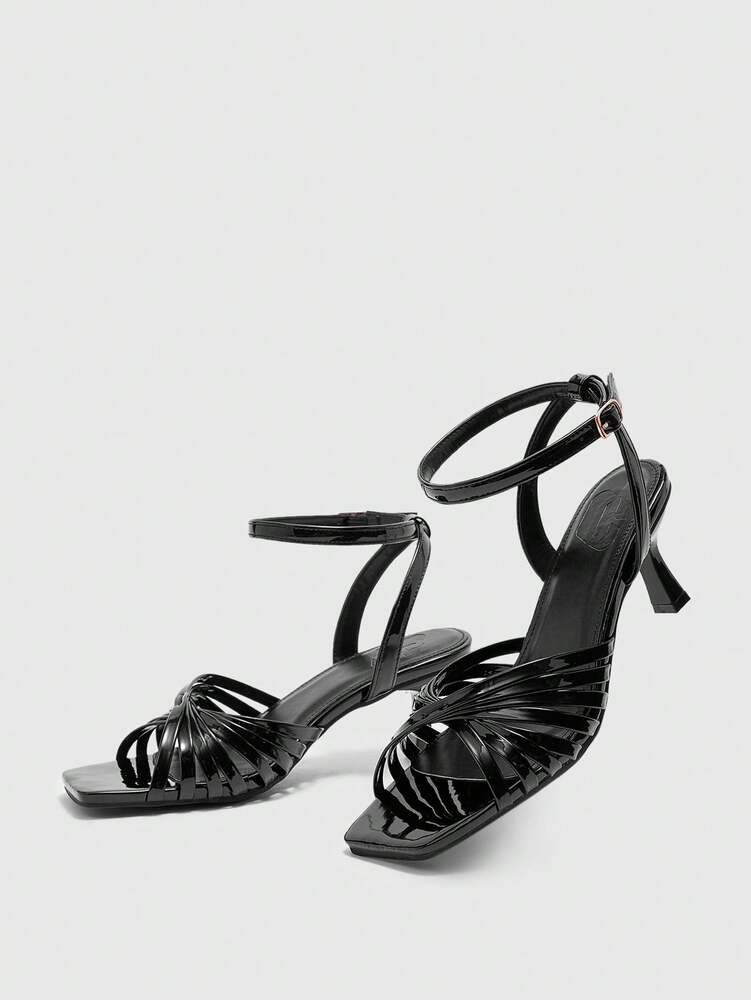 CUCCOO BIZCHIC Women Commuting Fashion High Heel Sandals, Minimalist Stylish Casual For Daily Wear